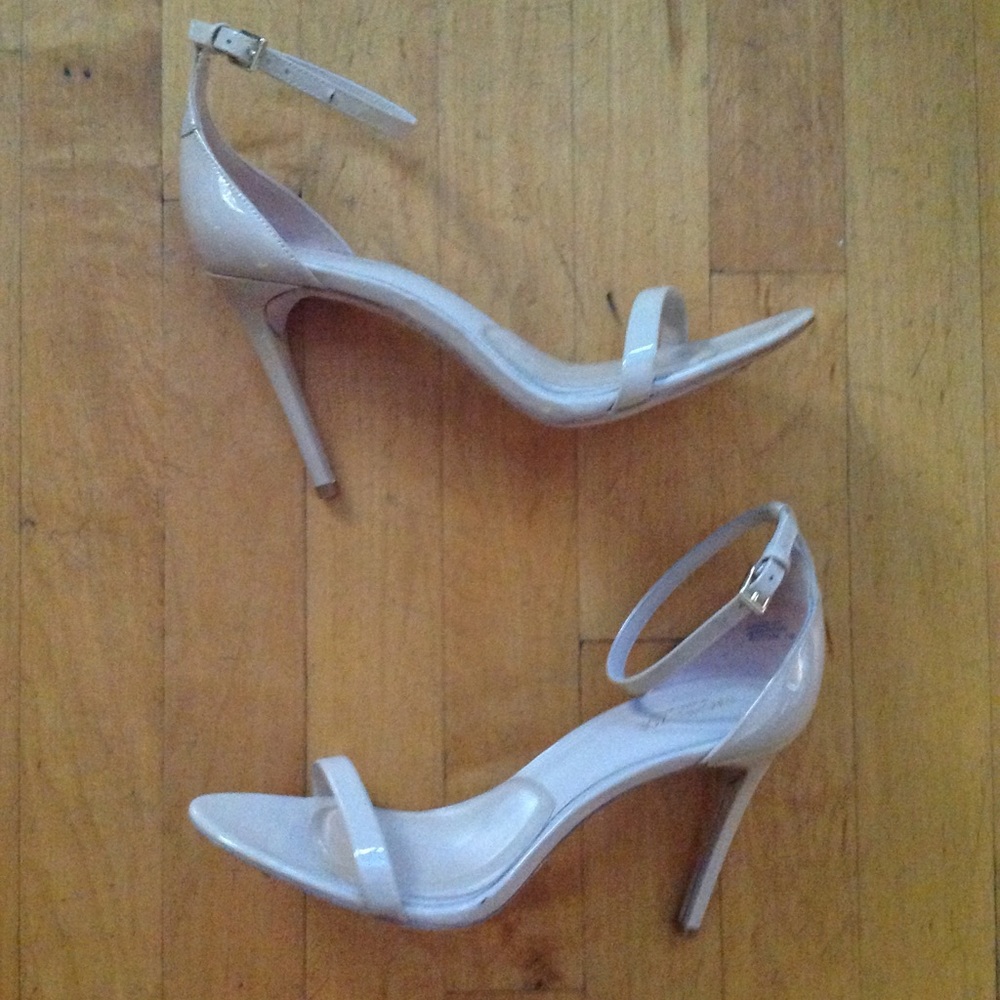Rachel Zoe Vero Cuoio High Heeled Sandal Nude 8.5